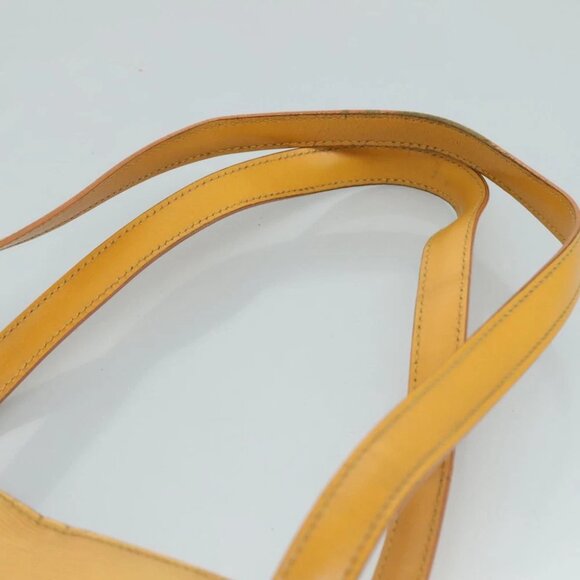 LOUIS VUITTON Epi Lussac Shoulder Bag Yellow M52289 LV Auth 110657 - Picture 9 of 16